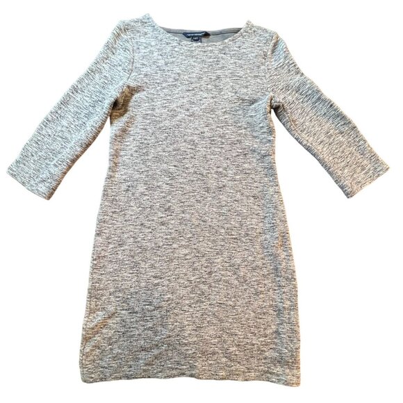 French Connection Women Ottoman Knit Jersey Dress Corp Core Academia Minimalist - Picture 2 of 9